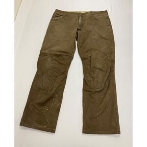 Kuhl RYDR Men's Brown Patina Dye Euro Twill Articulated Pants 40x32 Style# 5105